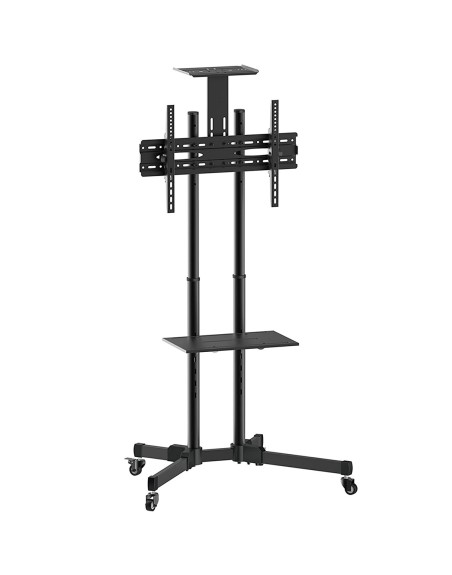 Soporte de suelo con ruedas equip para pantalla de 37 pulgadas - 70 pulgadas - fijo max vesa 600x400 - hasta 50kg
