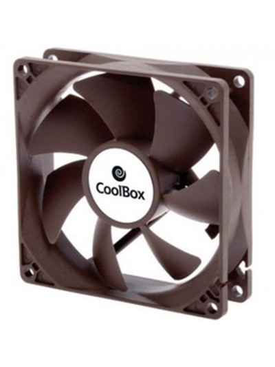 Ventilador auxiliar coolbox 8cm - 1600rpm - color negro