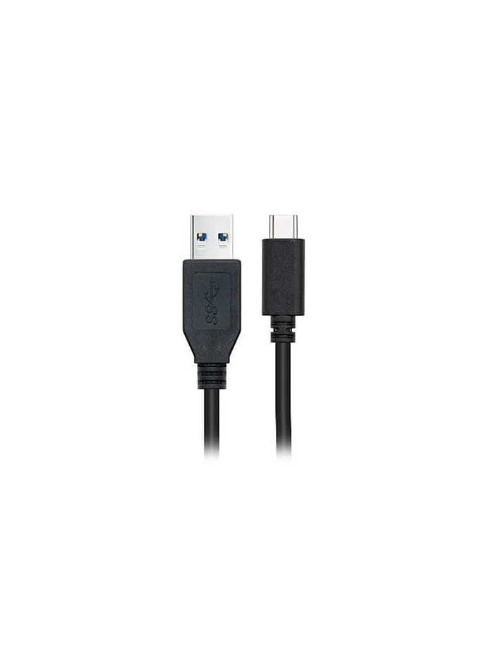 Cable nanocable usb 3.1 gen2 10gbps 3a tipo usb - c - m - a - m negro 0.5 m Cable nanocable usb 3.1 gen2 10gbps 3a tipo usb - c - m - a - m negro 0.5 m