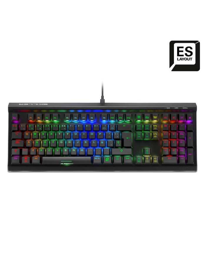 Teclado gaming sharkoon sgk60 mecanico rgb red switch Teclado gaming sharkoon sgk60 mecanico rgb red switch