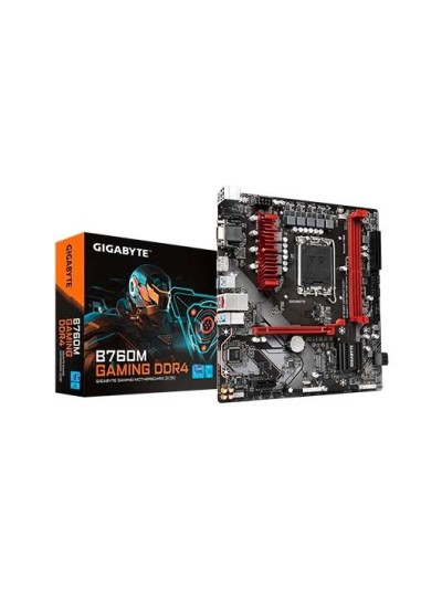 Placa base gigabyte 1700 gaming b760m ddr4 m - atx - 2x ddr4 - 4x sata