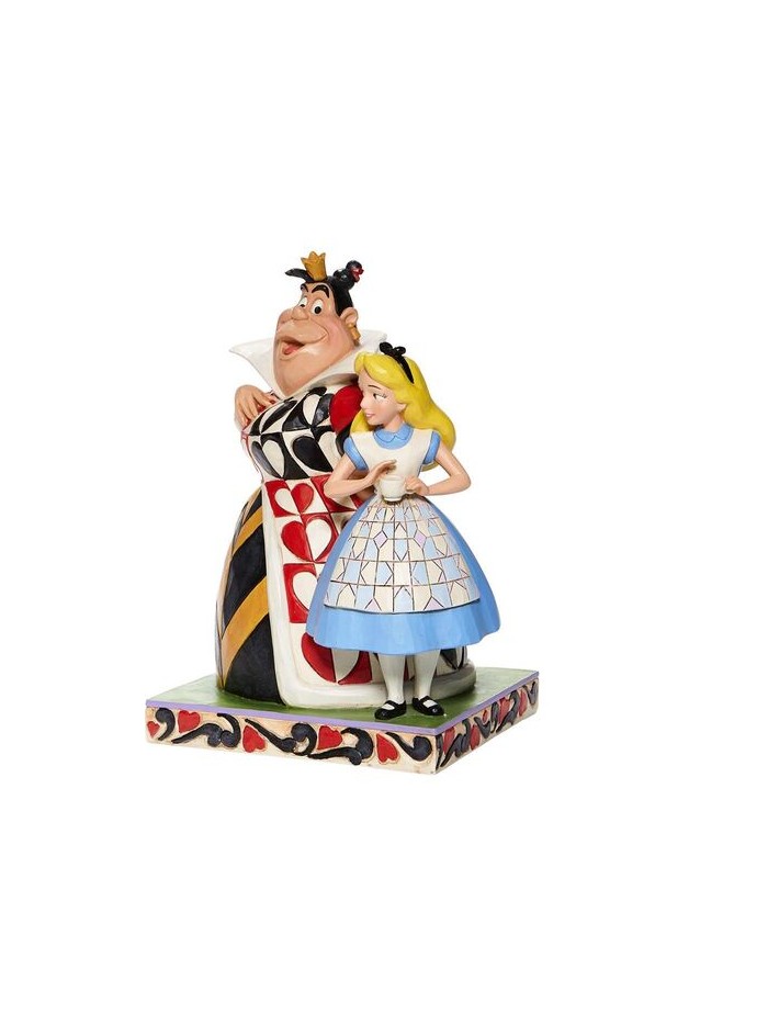 Figura enesco disney alicia en el pais de las maravillas alicia & reina de corazones Figura enesco disney alicia en el pais de las maravillas alicia & reina de corazones