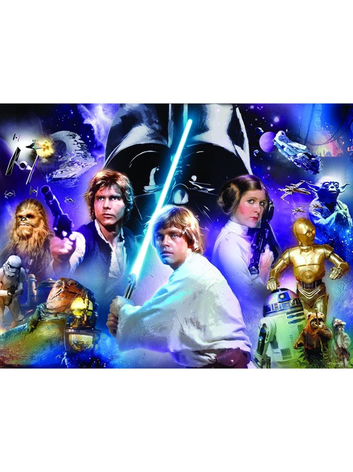 Puzle lenticular prime 3d 500 piezas star wars personajes Puzle lenticular prime 3d 500 piezas star wars personajes