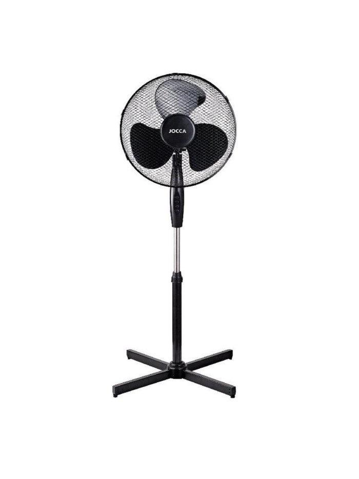Ventilador de pie jocca 40cm 40w negro Ventilador de pie jocca 40cm 40w negro