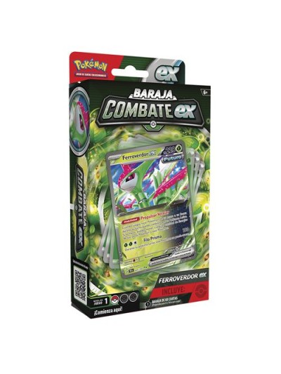 Juego de cartas pokemon tcg bajara de combate ferroverdor - tapu koko 1 unidad español