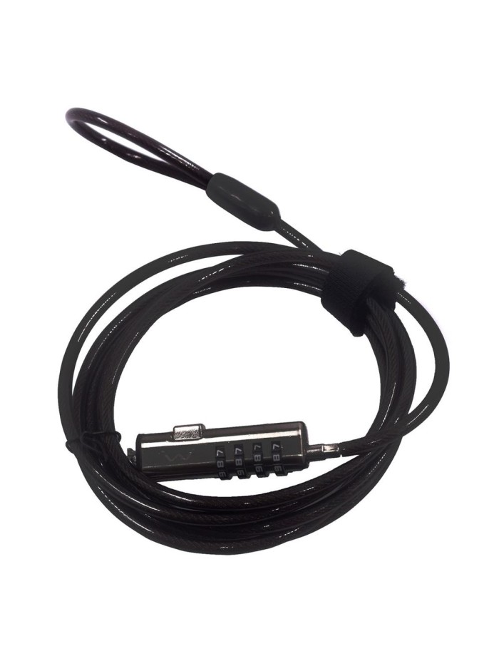 Cable de seguridad ewent para portatil - combinacion 4 digitos 1.8m Cable de seguridad ewent para portatil - combinacion 4 digitos 1.8m