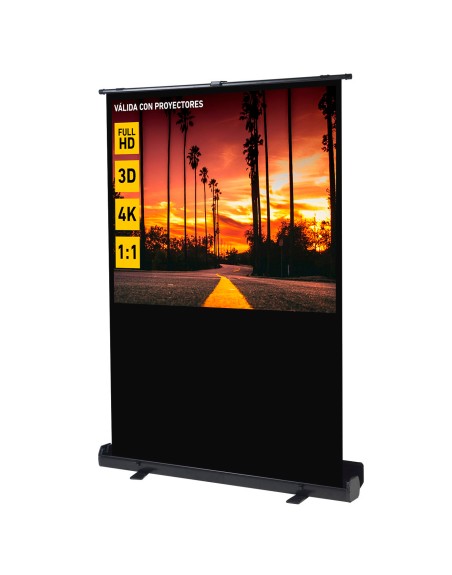 Pantalla phoenix portátil proyección 60 pulgadas 122cm facil de transportar