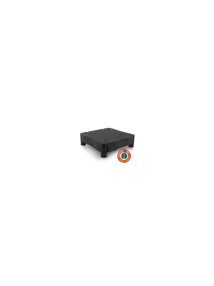 Elevador soporte monitor ewent ew1280 con cajon negro regulable en altura Elevador soporte monitor ewent ew1280 con cajon negro regulable en altura