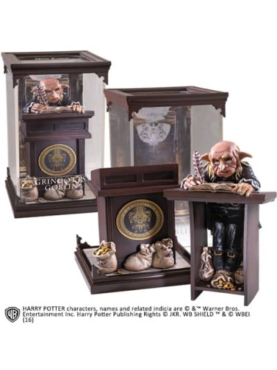 Figura the noble collection harry potter criaturas magicas goblin de gringotts