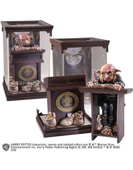 Figura the noble collection harry potter criaturas magicas goblin de gringotts
