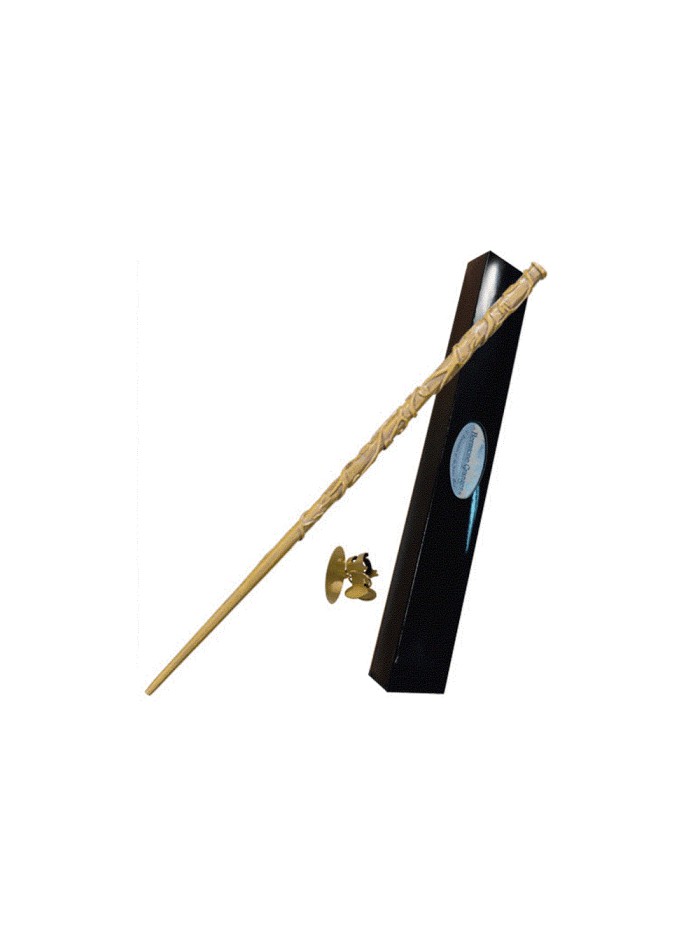 Replica the noble collection harry potter hermione granger varita con caja y placa de identificacion Replica the noble collection harry potter hermione granger varita con caja y placa de identificacion
