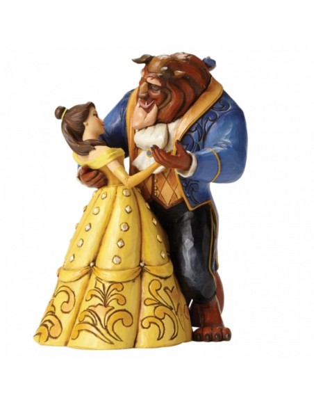 Figura enesco disney la bella y la bestia bella & bestia 25 aniversario