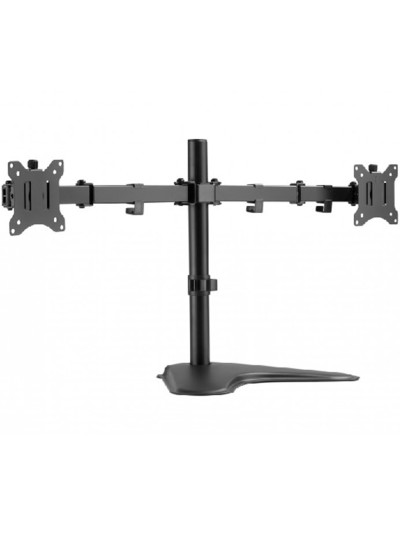 Soporte equip pantalla sobremesa 13 pulgadas - 32 pulgadas doble brazo soporta 2 monitores vesa standard hasta 8kg