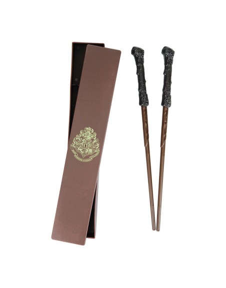 Set palillos paladone harry potter varitas mágicas
