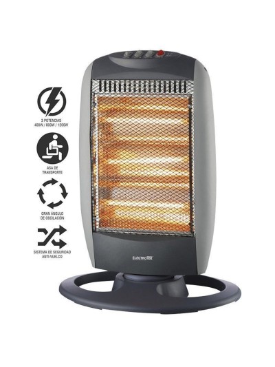 Estufa electrica thulos et - eh1206 400w - 800w - 1200w