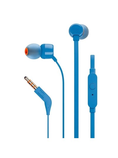 Auriculares intrauditivos jbl t160 blue
