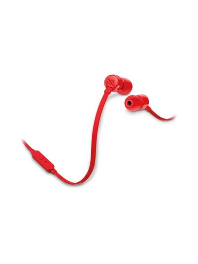 Auriculares intrauditivos jbl t160 red