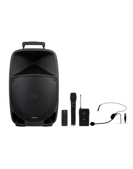 Altavoz portatil con microfono fonestar malibu - 315 - 50w rms