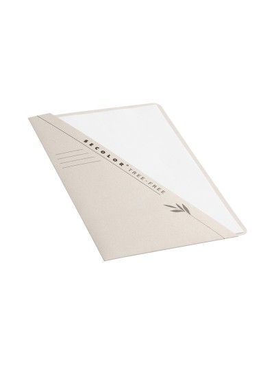 Subcarpeta cartulina tarifold 100% ecologica 226 g/m2 din a4 con bolsa frontal pack de 10 unidades