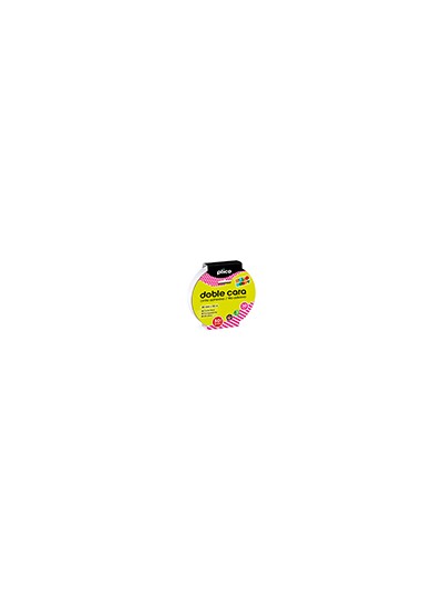 Cinta adhesiva plico doble cara transparente 50 mt x 30 mm