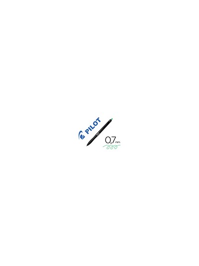 Boligrafo pilot frixion ball plus borrable 0,7 mm punta media verde