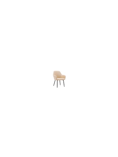 Silla q-connect confidente siemione base metalica alt max 820 anc 570 prof 580 color marron arena
