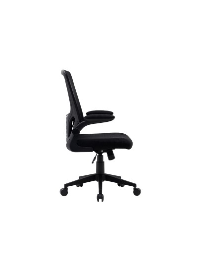 Silla q-connect oficina alba malla base metalica alt max 1110 anc 610 prof 580 ruedas premium color negro