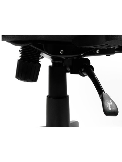 Silla q-connect oficina alba malla base metalica alt max 1110 anc 610 prof 580 ruedas premium color negro
