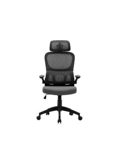 Silla q-connect direccion sorrento malla base metalica alt max 1320 anc 650 prof 600 mm ruedas premium gris
