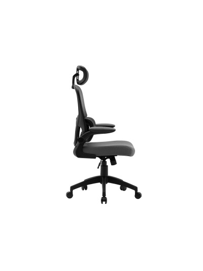 Silla q-connect direccion sorrento malla base metalica alt max 1320 anc 650 prof 600 mm ruedas premium gris
