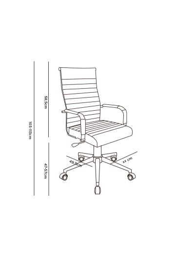 Silla q-connect direccion bosa simil piel base metalica alt max 1130 anc 550 prof 630 mm ruedas premium color negro