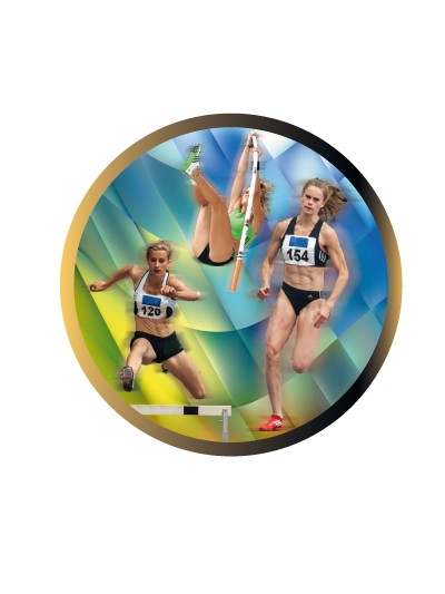 25/26 DISCO EPOXY TRIATLON FEMENINO Ø 2,5 CM
