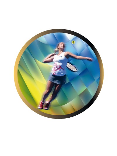 25/26 DISCO EPOXY TENIS FEMENINO Ø 2,5 CM
