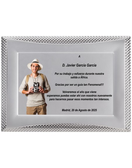 25/26 SOLO PLACA. 20 x 15 CM (E48)(MAD62, MAD13,MAD142,MAD83,MAD52, MAD93)