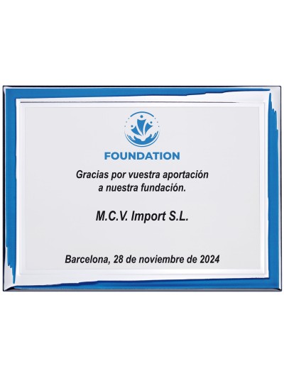 25/26 SOLO PLACA. 18 x 13 CM (E46)(MAD61, MAD12,MAD141,MAD82,MAD51)