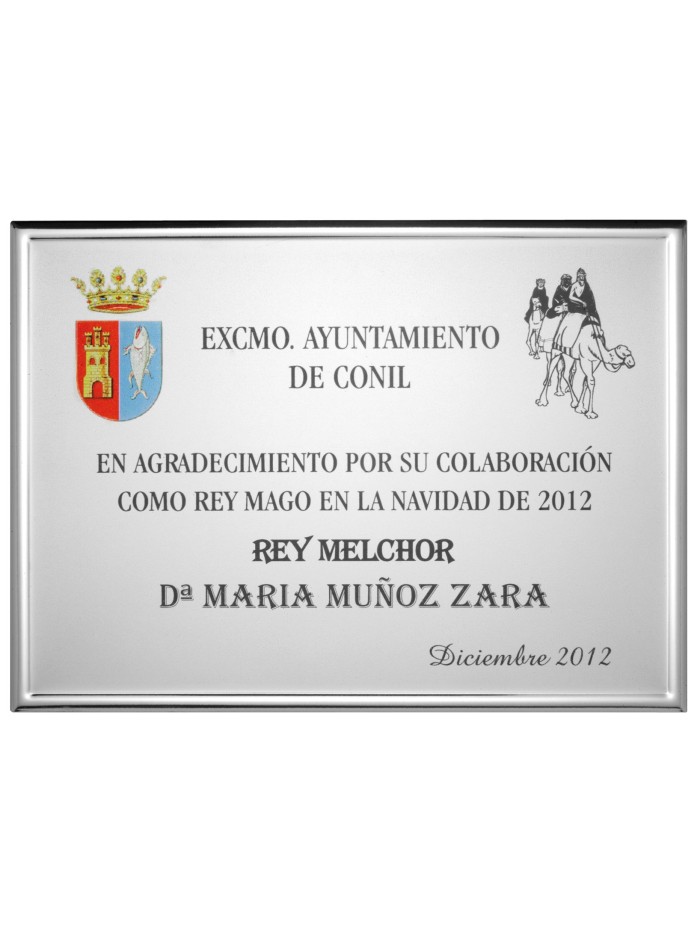 25/26 SOLO PLACA. 18 x 13 CM (E46)(MAD61, MAD12,MAD141,MAD82,MAD51)