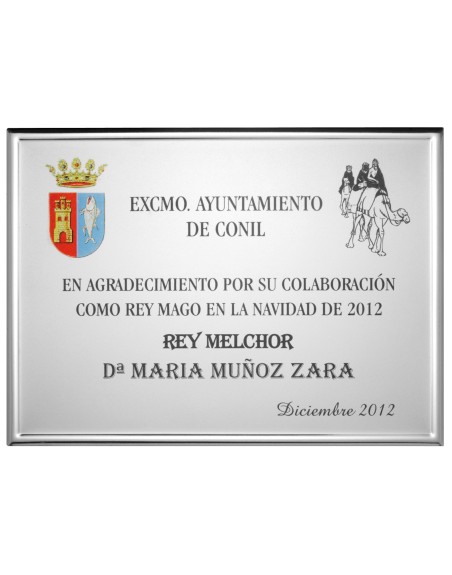25/26 SOLO PLACA. 18 x 13 CM (E46)(MAD61, MAD12,MAD141,MAD82,MAD51)