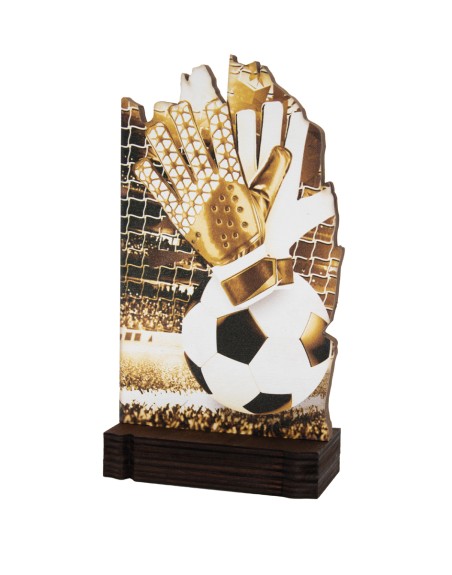 25/26 TROFEO MADERA PORTERO . 19 CM