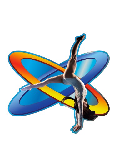 25/26 APLIQUE MADERA GIMNASIA 8 CM