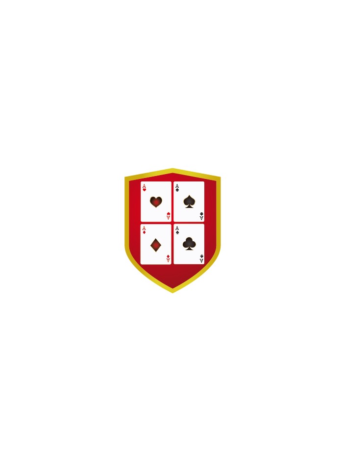 25/26 APLIQUE ALUMINIO CARTAS