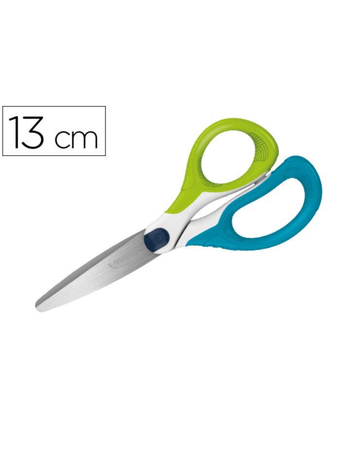 Tijera escolar maped sensoft asimetrica 13 cm Tijera escolar maped sensoft asimetrica 13 cm