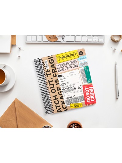 Agenda escolar antartik 25-26 espiral cargo dia pagina a5 bilingüe papel fsc 80 gr