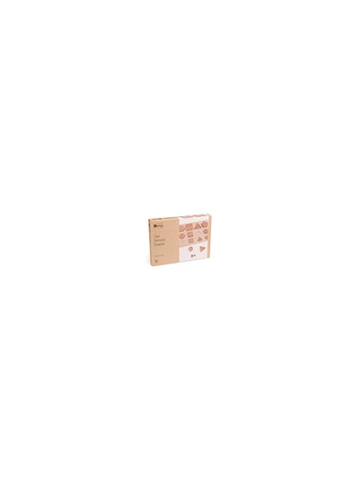 Juego didactico andreutoys formas geosensoriales madera 12 piezas