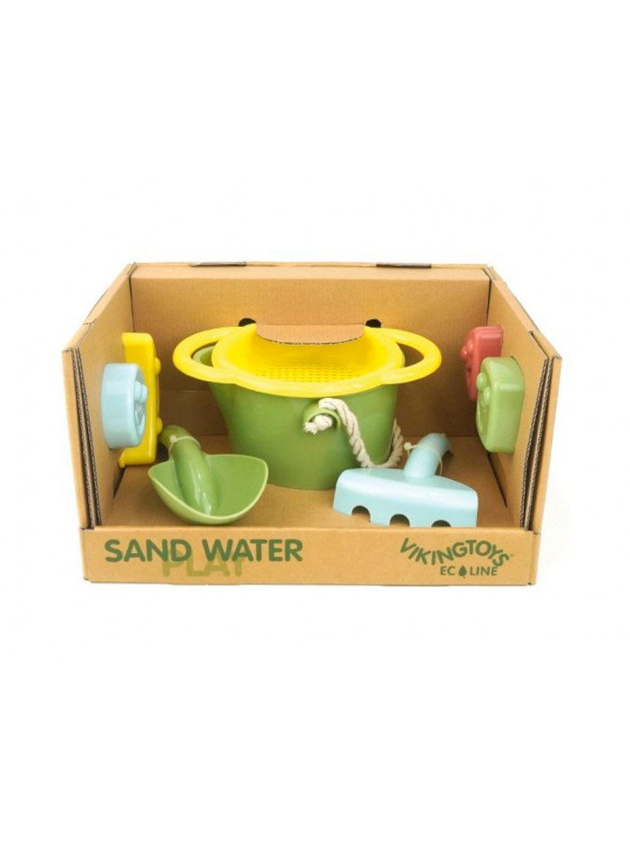 Set de playa vikingtoys ecoline ecologico y reciclable 7 piezas Set de playa vikingtoys ecoline ecologico y reciclable 7 piezas