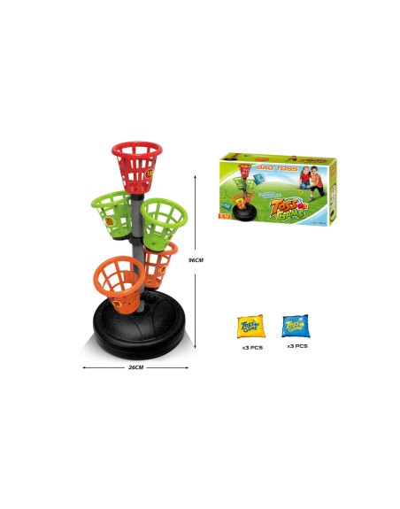 Juego de lanzamiento kingsport encesta +3 años