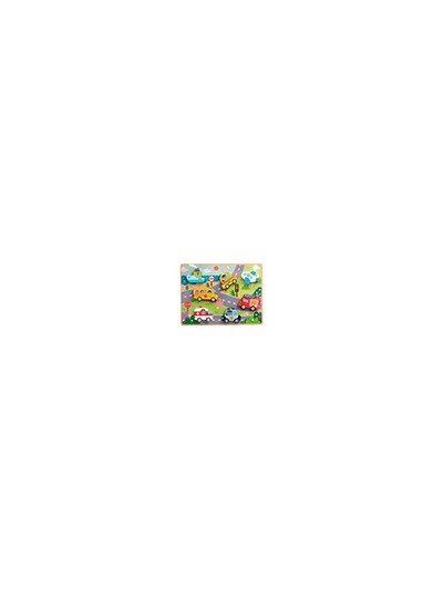 Puzle infantil imaginovo madera 3d vehiculos +12 meses 8 piezas 29,5x22x1,7cm