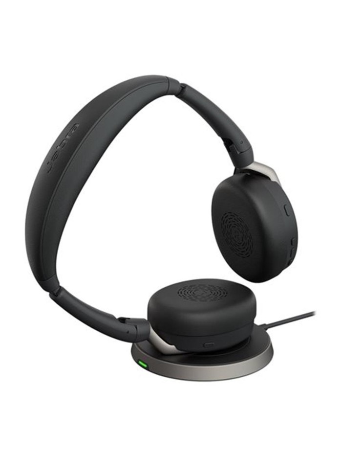 Auriculares jabra evolve2 65 flex ms stereo inalambrico negro Auriculares jabra evolve2 65 flex ms stereo inalambrico negro