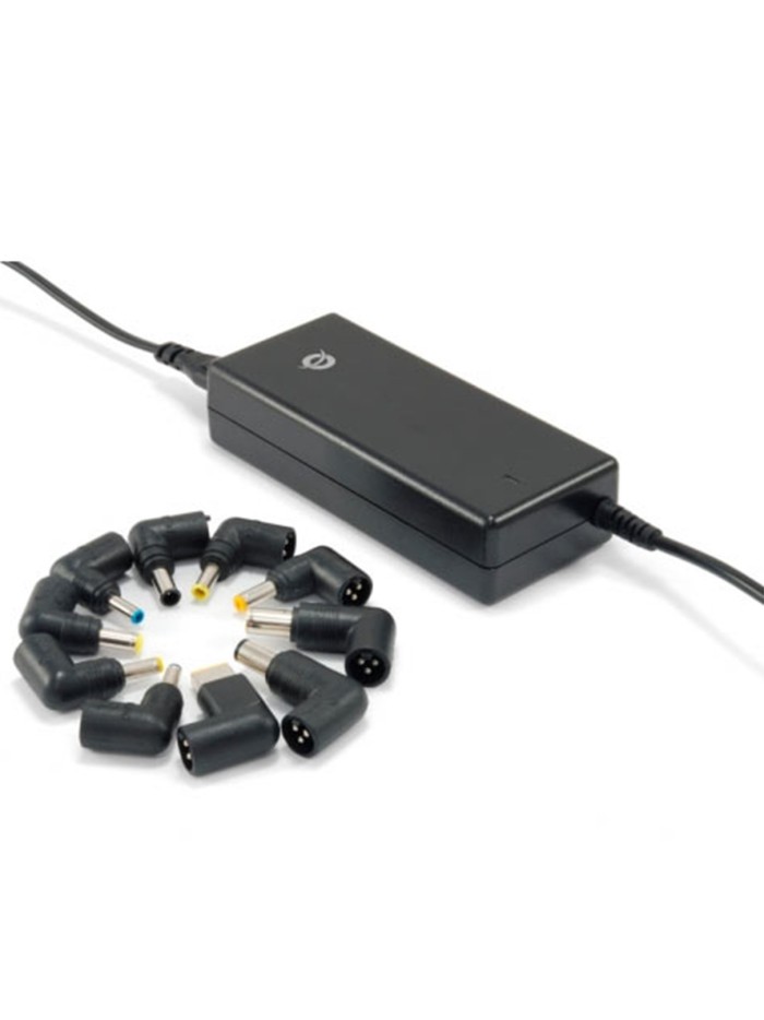 Cargador universal de portatil conceptronic 65w automatico 18v a 20v 10 conectores Cargador universal de portatil conceptronic 65w automatico 18v a 20v 10 conectores