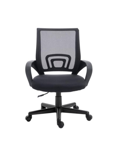 Silla de oficina equip 651003 negra ergonomica