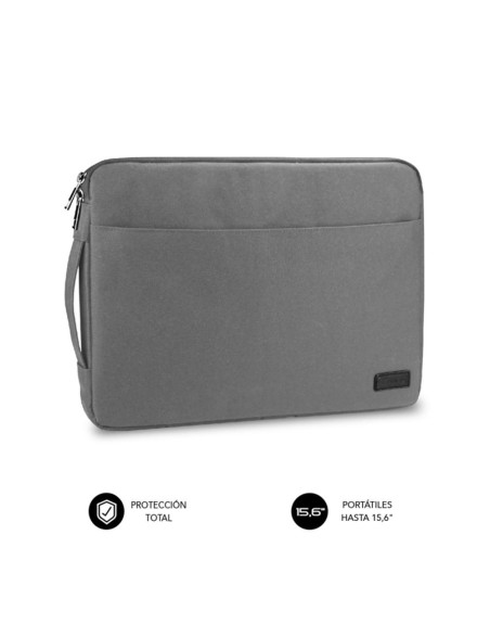 Funda subblim urban laptop sleeve para portatil 15.6 pulgadas gris